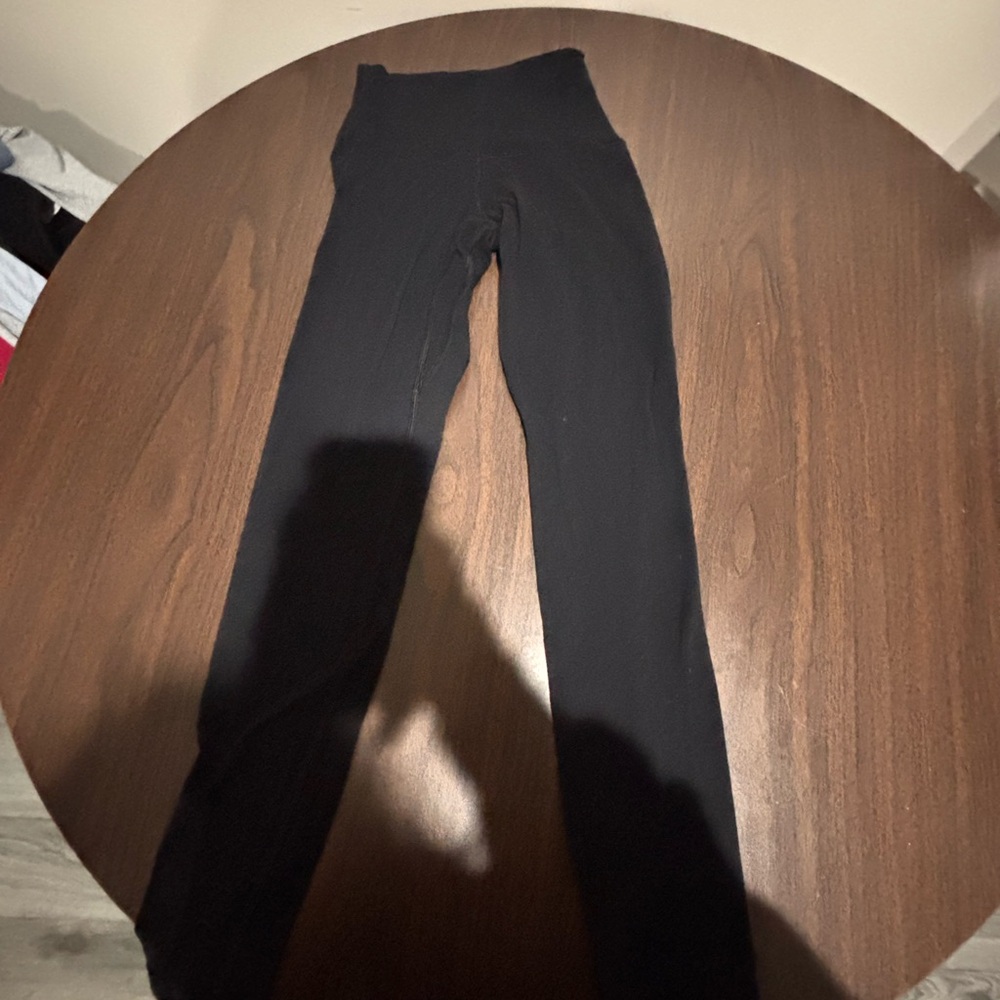 Aritzia Golden Black High-Rise Leggings